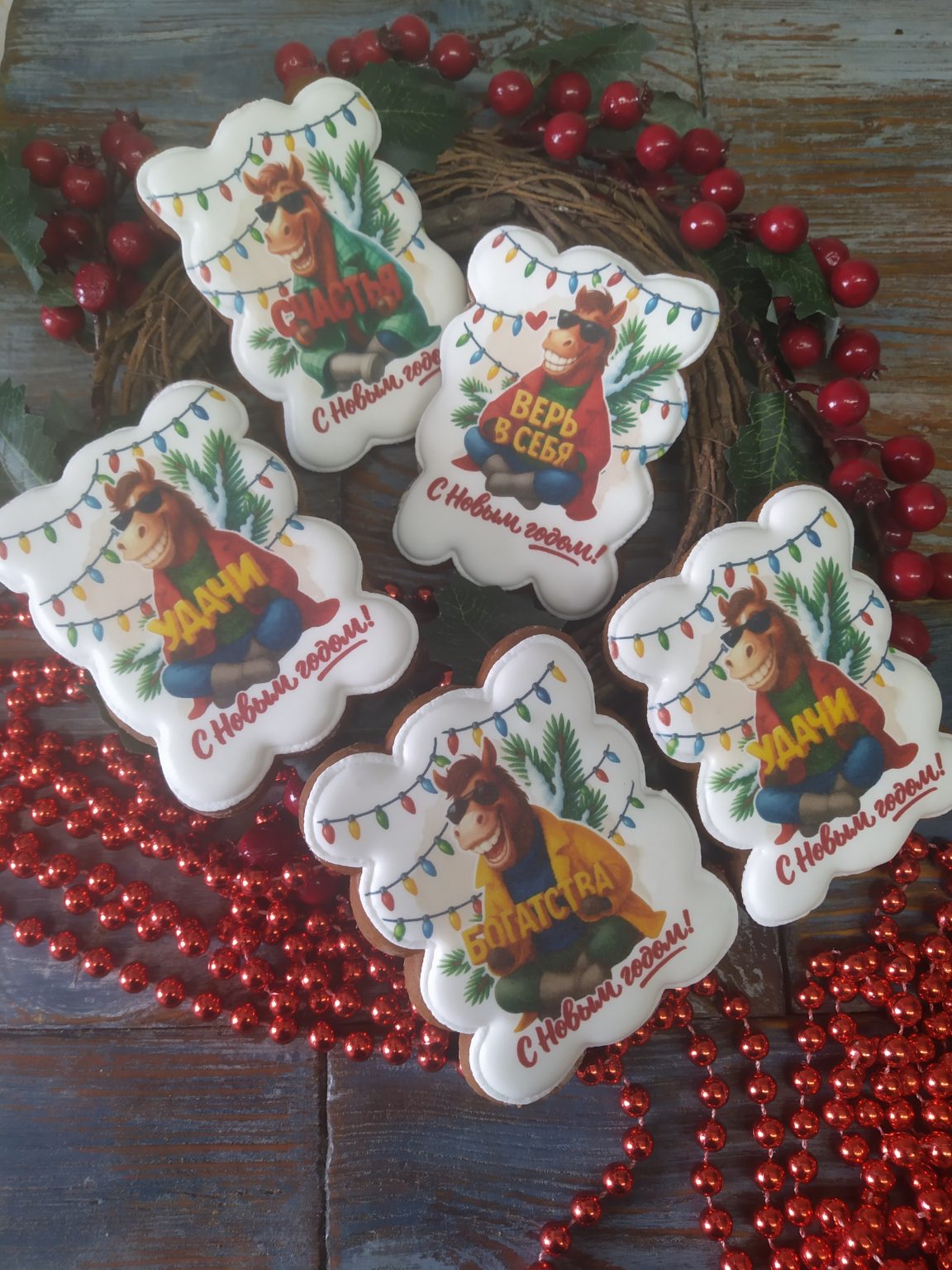 Пряничная открытка размером 10*13 -8 бел.рублей