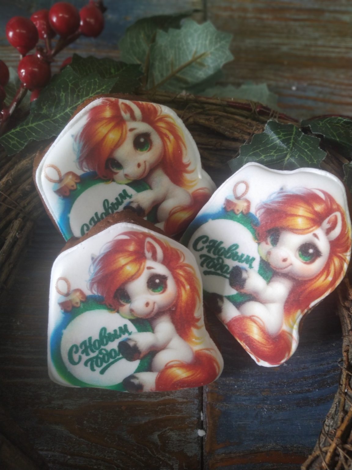 Пряник новогодний (высота около 11 см) - 5,5 бел.рублей