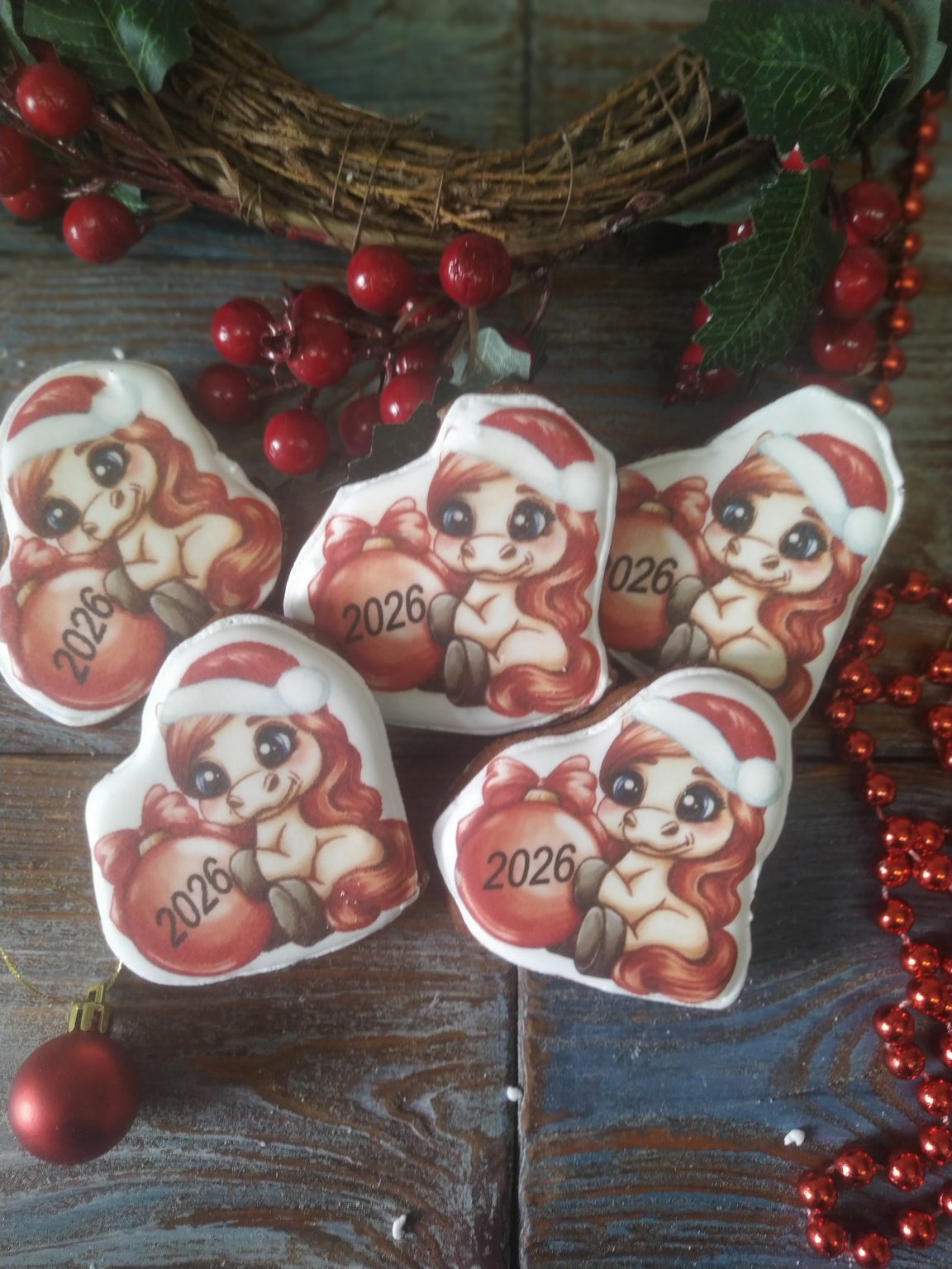 Пряник новогодний (высота около 11 см) - 5,5 бел.рублей