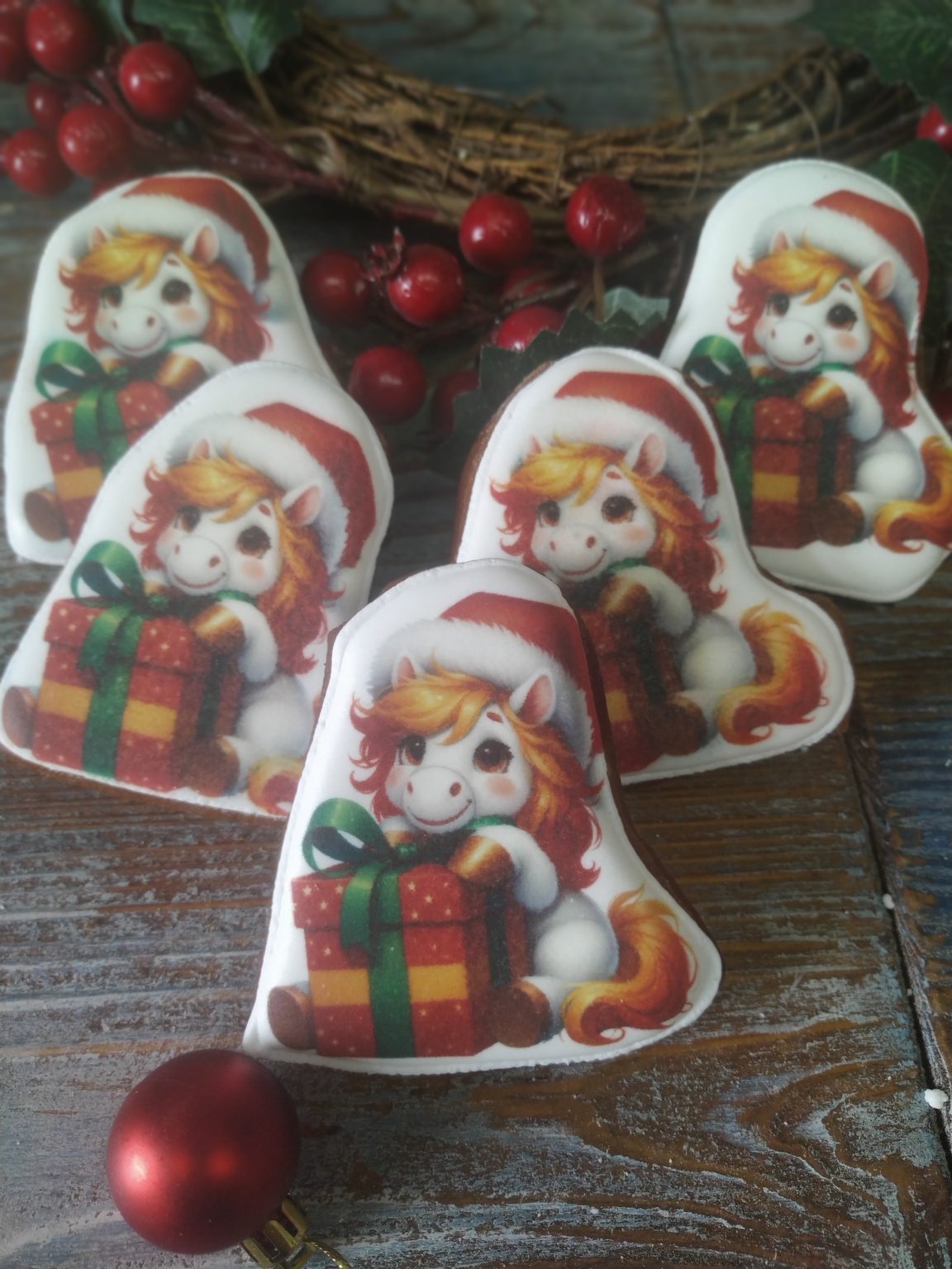 Пряник новогодний (высота около 11 см) - 5,5 бел.рублей